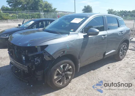 2025 Nissan Kicks Sv Intelligent Awd z USA, uszkodzony, nr VIN 3N8AP6CB4SL369860